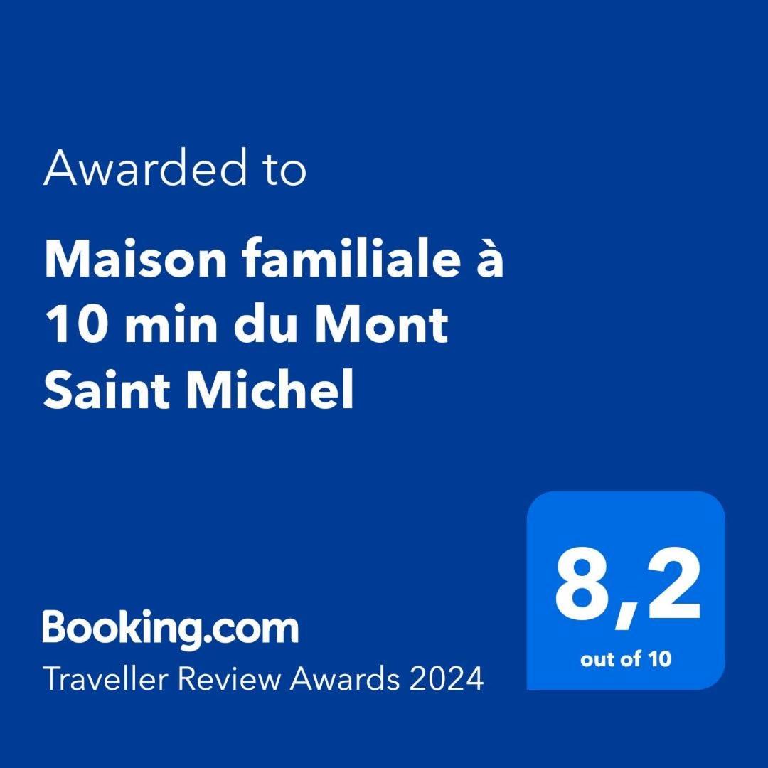 Casa de Férias Maison Familiale A 10 Min Du Mont Saint Michel Pontorson